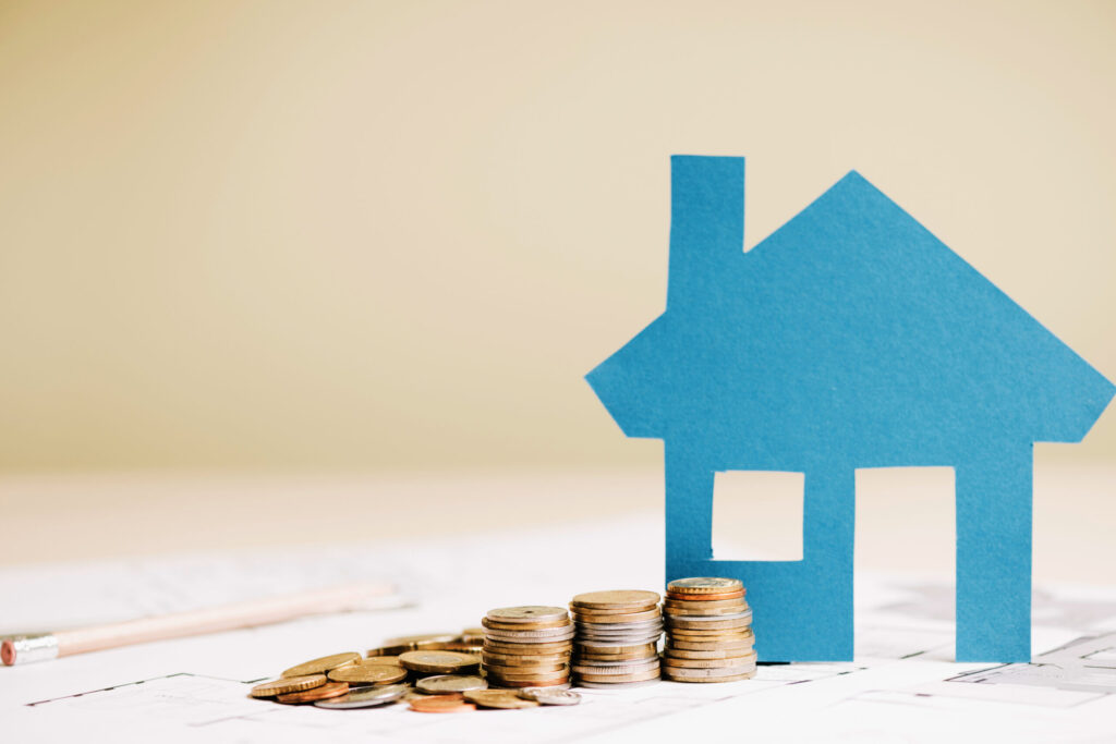 blue house coins blueprint scaled