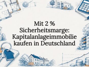 Grobe Titelkarte zur Immobilienanlage