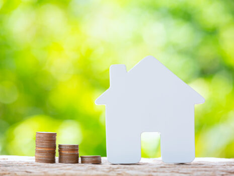 World Habitat Day,close up picture of a pile of coins and a mode world habitat day close up picture pile coins model house scaled